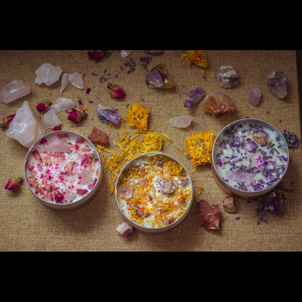 Full Moon Charged Candle Set